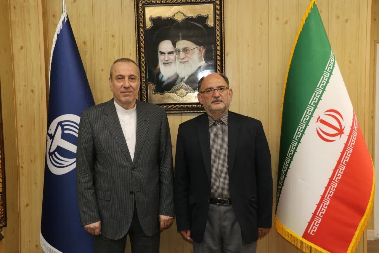 Meeting of the President of the UMSU with the Consul General of the Islamic Republic of Iran in the Nakhchivan Autonomous Republic